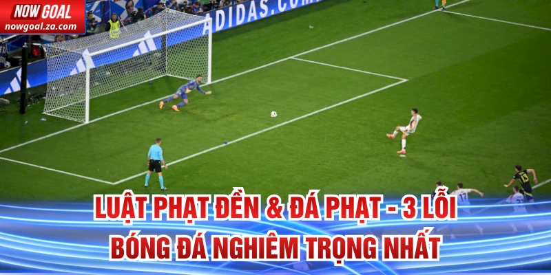 Luật Phạt Đền & Đá Phạt - 3 Lỗi Bóng Đá Nghiêm Trọng Nhất